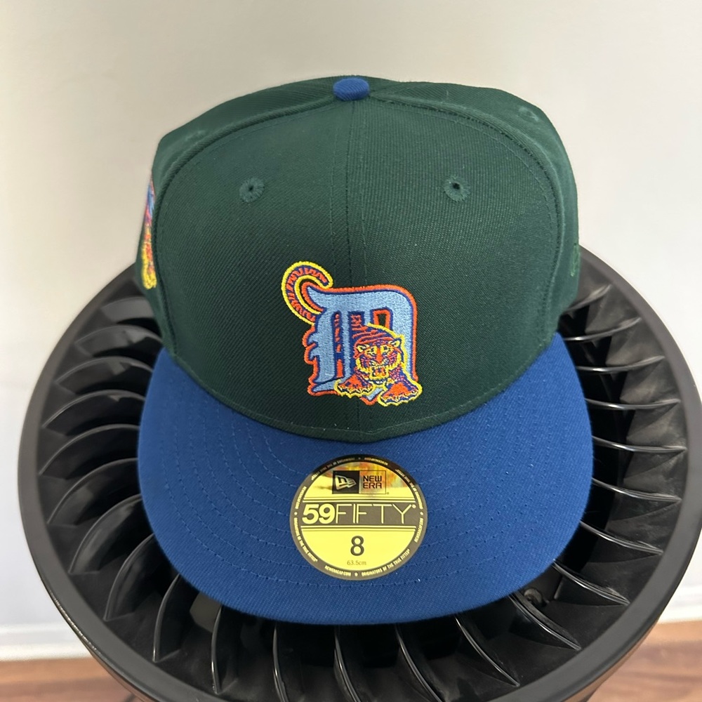 Detroit Tigers Cooperstown Hat Size 8 Fitted